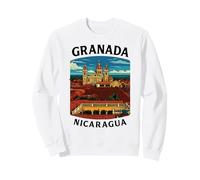 Grenade Nicaragua Cathédrale Coloniale Voyage 505 Leon Torogoz Sweatshirt