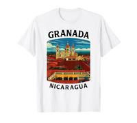 Grenade Nicaragua Cathédrale Coloniale Voyage 505 Leon Torogoz T-Shirt