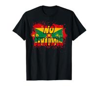 Grenade No Behaviour Drapeau Grenadien Soca Carnaval T-Shirt Graphique avec Valeur