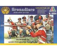 Grenadiers Highlinder Infanterie Kit Plastique 1:72 Modèle ITALERI