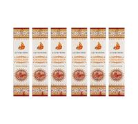 Grenadine Boutique - Encens Ayurvédique (Ayurvedic) - Cannelle Lot de 6 Boîtes Environ 72 Bâtonnets