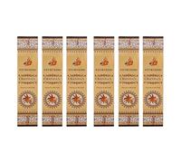 Grenadine Boutique - Encens Ayurvédique (Ayurvedic) - Chandan Lot de 6 Boîtes Environ 72 Bâtonnets