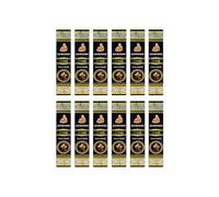 Grenadine Boutique - Encens Ayurvédique (Ayurvedic) - Oudh Lot de 12 Boîtes de 15g Environ 144 Bâtonnets