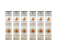Grenadine Boutique - Encens Ayurvédique (Ayurvedic) - Palo Santo Lot de 6 Boîtes de 15g Environ 72 Bâtonnets