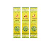 Grenadine Boutique - Encens Ayurvédique (Ayurvedic) - Patchouli Lot de 3 Boîtes de 15g Environ 36 Bâtonnets