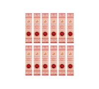 Grenadine Boutique - Encens Ayurvédique (Ayurvedic) - Rose Lot de 12 Boîtes Environ 144 Bâtonnets