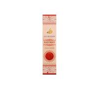 Grenadine Boutique - Encens Ayurvédique (Ayurvedic) - Safran Lot de 1 Boîte de 15g Environ 12 Bâtonnets