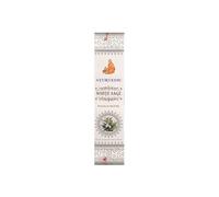 Grenadine Boutique - Encens Ayurvédique (Ayurvedic) - Sauge Blanche Lot de 1 Boîte de 15g Environ 12 Bâtonnets