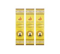 Grenadine Boutique - Encens Ayurvédique - Méditation Lot de 3 Boîtes de 15g Environ 36 Bâtonnets