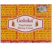 GRENADINE BOUTIQUE GOLOKA - Cones ENCENS NAG Champa AGARBATHI - Lot DE 3 BOITES DE 10 Cones - Qualite SUPERIEURE