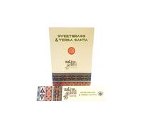 Grenadine Boutique - Green Tree Encens Native Soul - Lot de 12 Boîtes Sweetgrass et Herbe Sainte Environ 144 Bâtonnets