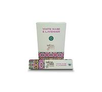Grenadine Boutique - Green Tree Encens Native Soul - Sauge Blanche et Lavande Lot de 6 Boîtes Environ 72 Bâtonnets