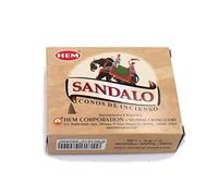 GRENADINE BOUTIQUE Hem - Cones ENCENS Precious Santal - 1 Lot de 12 BOITES DE 10 Cones - Qualite SUPERIEURE