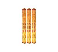 Grenadine Boutique - Hem Encens Bâtonnets Boisés - Lot de 3 Boîtes de 20g Cèdre