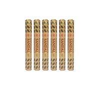 Grenadine Boutique - Hem Encens Bâtonnets Boisés - Lot de 6 Boîtes de 20g Santal