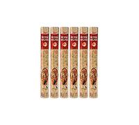 Grenadine Boutique - Hem Encens Bâtonnets Florales - Lot de 6 Boîtes de 20g Rose/Musc