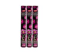 Grenadine Boutique - Hem Encens Bâtonnets Issu de Résine - Lot de 3 Boîtes de 20g Black Opiu.m