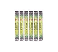 Grenadine Boutique - Hem Encens Bâtonnets Issu de Résine - Lot de 6 Boîtes de 20g Camphr.e