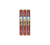 Grenadine Boutique - Hem Encens Bâtonnets Les Saints Religieux - Lot de 3 Boîtes de 20g Saint Pierre - San Pedro