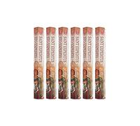 Grenadine Boutique - Hem Encens Bâtonnets Les Saints Religieux - Lot de 6 Boîtes de 20g Saint Expédit de Mélitène - STO Expedito