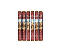 Grenadine Boutique - Hem Encens Bâtonnets Les Saints Religieux - Lot de 6 Boîtes de 20g Saint Pierre - San Pedro