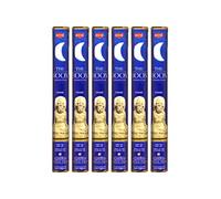 Grenadine Boutique - Hem Encens Bâtonnets Méditation - Lot de 6 Boîtes de 20g The Moon La Lune