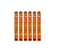 Grenadine Boutique - Hem Encens Bâtonnets Religieux - Lot de 6 Boîtes de 20g Rose Mystique