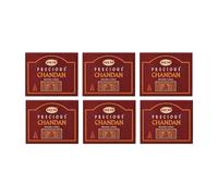 Grenadine Boutique - Hem Encens Cônes Boisés - Lot de 6 Boîtes de 10 cônes Précious Chandan