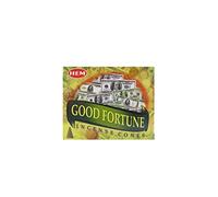 Grenadine Boutique - Hem Encens Cônes Chance et Argent - 1 Boîte de 10 cônes Good Fortune
