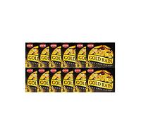 Grenadine Boutique - Hem Encens Cônes Chance et Argent - Lot de 12 Boîtes de 10 cônes Gold Rain