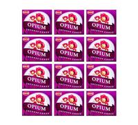 Grenadine Boutique - Hem Encens Cônes Issu de Résine - Lot de 12 Boîtes de 10 cônes Opiu.m