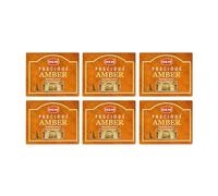 Grenadine Boutique - Hem Encens Cônes Issu de Résine - Lot de 6 Boîtes de 10 cônes Ambre