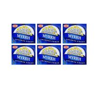 Grenadine Boutique - Hem Encens Cônes Issu de Résine - Lot de 6 Boîtes de 10 cônes Myrrh