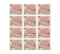 Grenadine Boutique - Hem Encens Cônes - Lot de 12 Boîtes de 10 cônes Musc Blanc