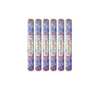Grenadine Boutique - Krishan Encens Bâtonnets Issu de Résine - Lot de 6 Boîtes de 20g Camphre