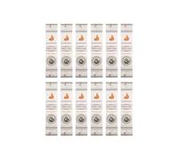 Grenadine Boutique Lot de 12 boîtes Ayurvedic White Sage Encens Sauge Blanche