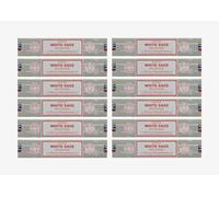Grenadine Boutique Lot de 12 boîtes Satya White Sage Encens Sauge Blanche
