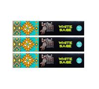 Grenadine Boutique Lot de 3 boîtes Tribal Soul White Sage Encens Sauge Blanche