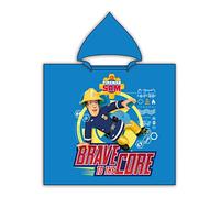 GRENADINE BOUTIQUE - Poncho de Bain Sam le Pompier 100% Coton