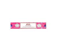 Grenadine Boutique - SATYA Encens Bâtonnets Fleurs et Plantes - 1 Boîte de 15g Rose Mystique Rose
