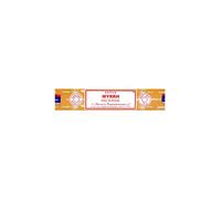 Grenadine Boutique - SATYA Encens Bâtonnets Issu de Résine - Lot de 6 Boîtes de 15g Myrrh