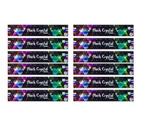 Grenadine Boutique - SATYA Encens Bâtonnets Méditation et Relaxation - Lot de 12 Boîtes de 15g Black Crystal