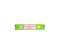Grenadine Boutique - SATYA Encens Bâtonnets Traditionnels et Spirituels - Lot de 3 Boîtes de 15g Ayurveda Traditionnelle