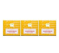 Grenadine Boutique - SATYA Encens Cônes - Lot de 3 Boîtes de 12 cônes Bois de Santal Sandalwood