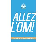 Grenadine Boutique - Serviette de Plage OM Drap de Bain Olympique de Marseille - Allez L'OM