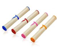 GRENADINE BOUTIQUE Tapis De Plage en Natte De Jonc avec Élastique - Léger, Pliable Et Résistant - Couleurs Aléatoires - Idéal pour Camping, Yoga, Pique-Nique Et Bain De Soleil (4 Pièces)