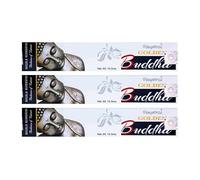Grenadine Boutique - Vijayshree Golden Encens Bâtonnets Méditation et Relaxation - Lot de 3 Boîtes de 15g Buddha