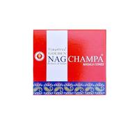 Grenadine Boutique - Vijayshree Golden Encens Cônes - 1 Boîte de 10 Cônes Nag Champa