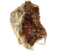 GRENAT ANDRADITE-GROSSULAIRE en provenance de MALI, Arrondissement of Diakon, Bafoulabé Cercle - Pierre Naturelle Rare et Puissante 1671.0 ct - Certificat d'Authenticité Inclus 76 x 50 x 50 mm G