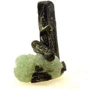 GRENAT ANDRADITE - Pierre Naturelle en Provenance du Mali, Kayes Region - Rare Cristal Vert Olive, Puissant et Vibrant 79.5 ct - Certificat d'Authenticité Inclus 25 x 25 x 25 mm Vert G